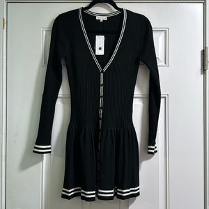 Button up Sweater dress